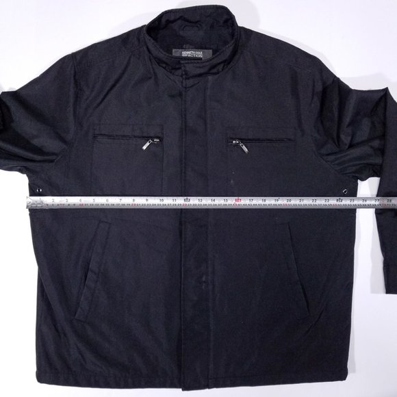 Kenneth Cole Reaction Black Zip-up Jacket - Picture 10 of 11